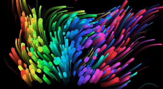 interaktív részecskék, interactive particle